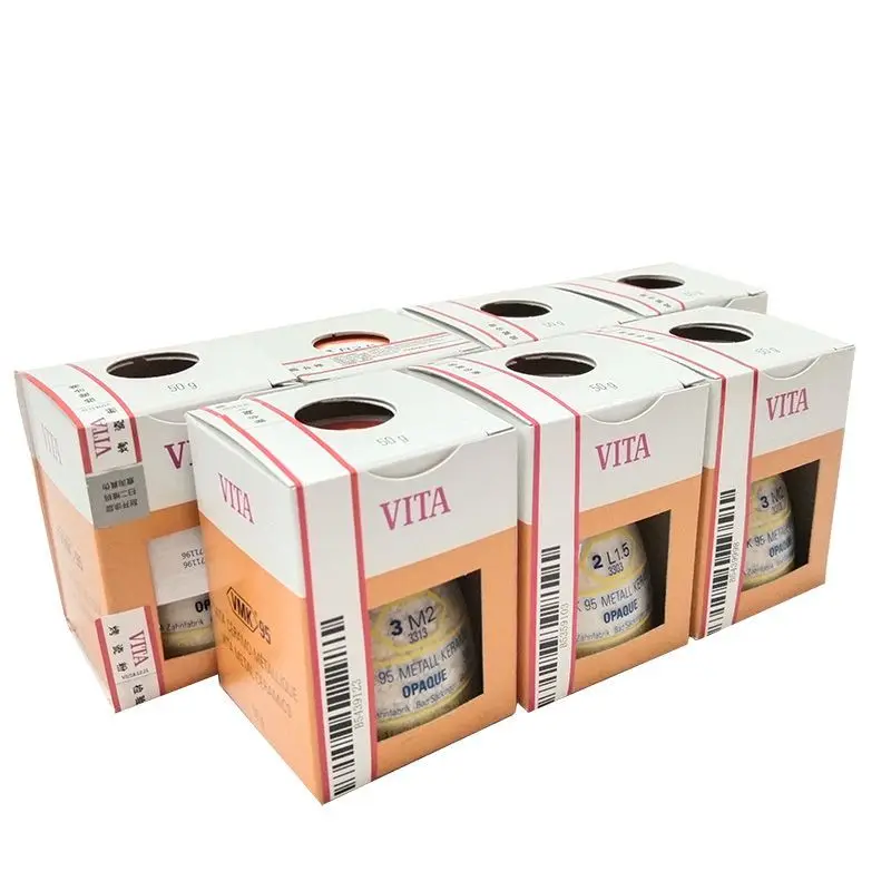 Dental Material VITA VMK 95 Opaque Powder PFM 50g OP Powder Metal Ceramic Powder Opaque Porcelain Dental Lab Material