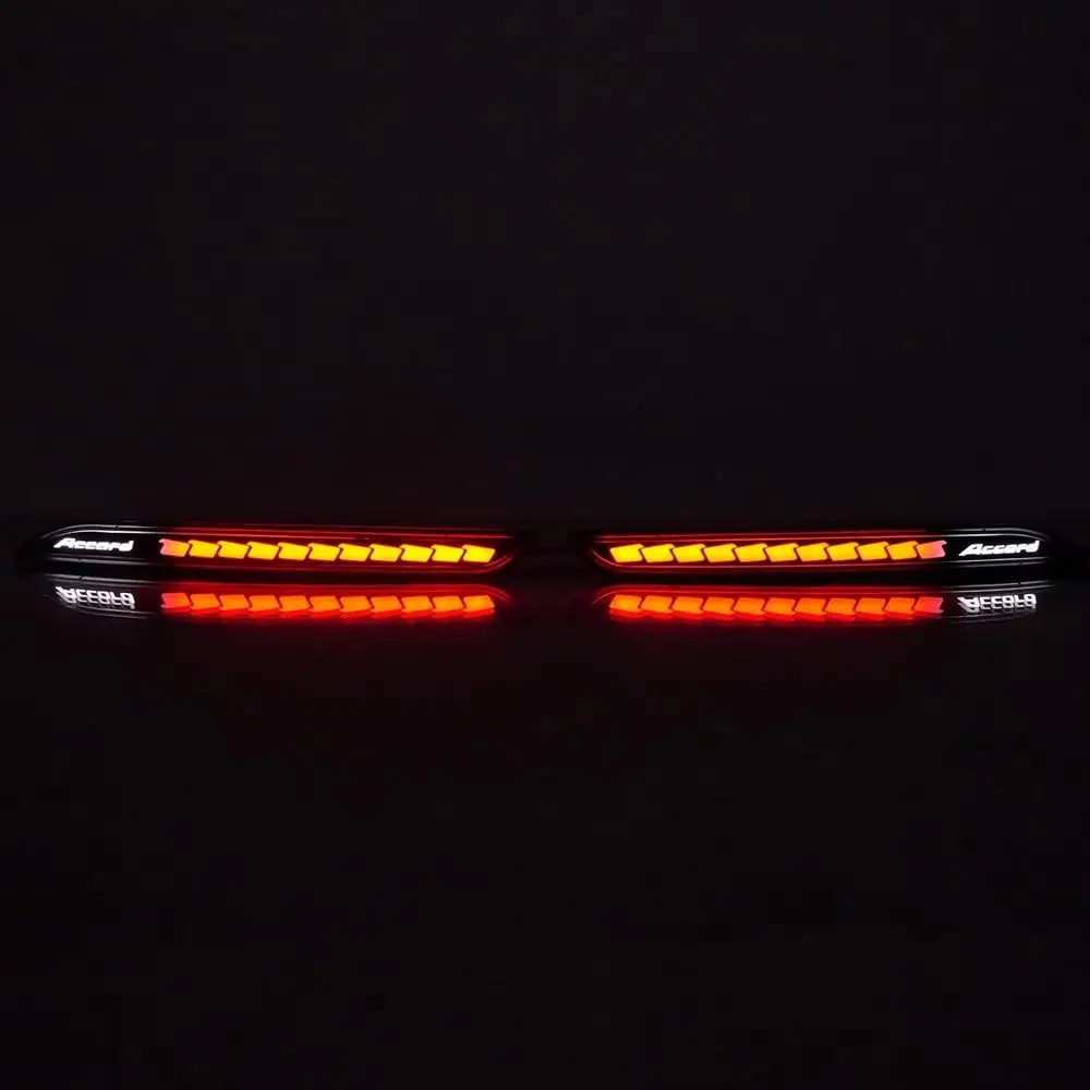 2023-2024 Honda Accord LED Riflettore paraurti posteriore e gruppo luci posteriori con guida, freno, indicatori di direzione e fendinebbia