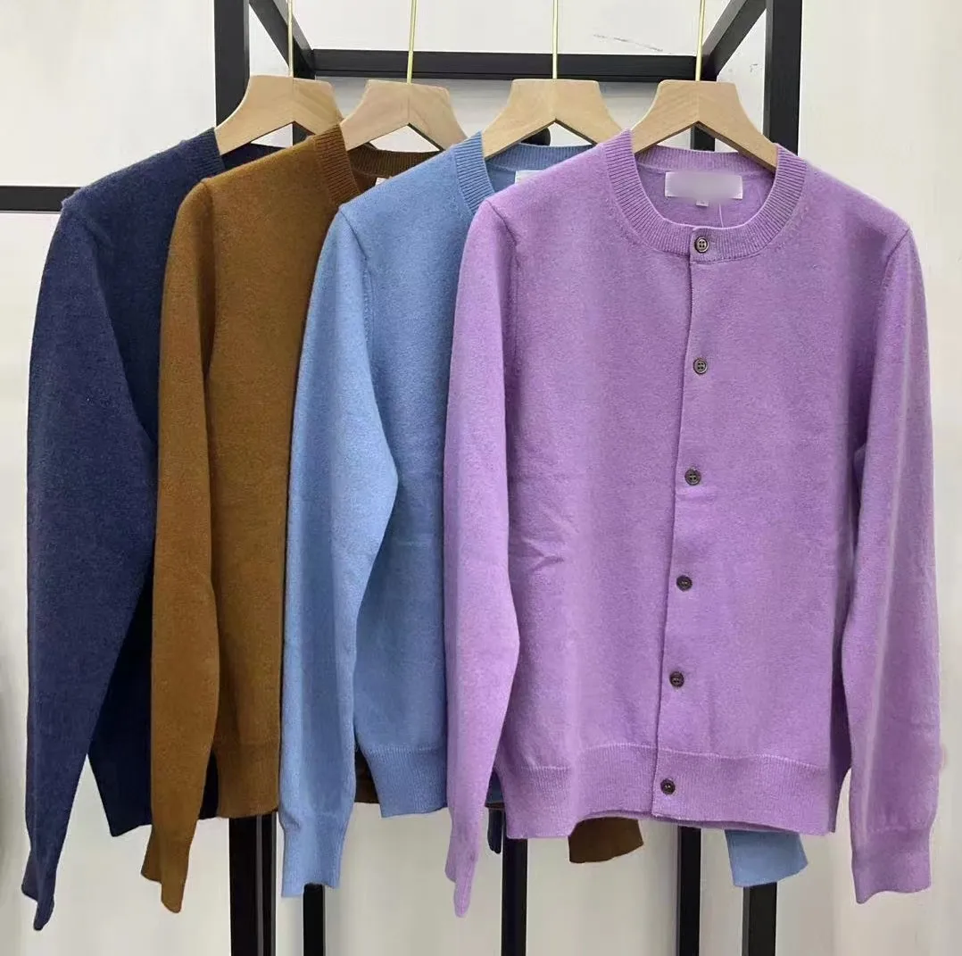 

Classic Women's Merino Long Sve round Ne Open Cardigan Knitted Sweater Street Sle Winter Regular Length Woolen