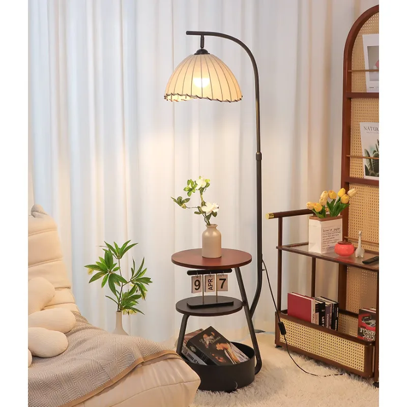 Smart Remote Control Dimmbale E27 Led Floor Lamps for Living Room Sofa Side Standing Lamp Bedroom Bedside Ambient Lighting