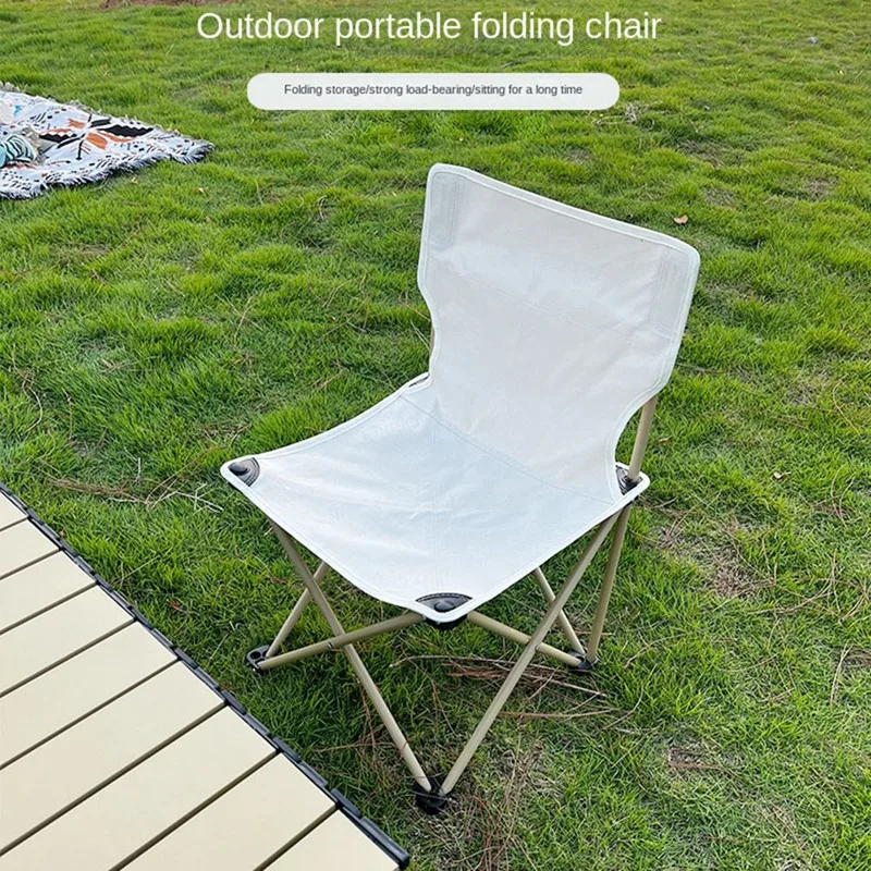 Small Outdoor Folding Chair, Camping Picnic Chair, Ultra-Light Portable Artist Sketching Chair