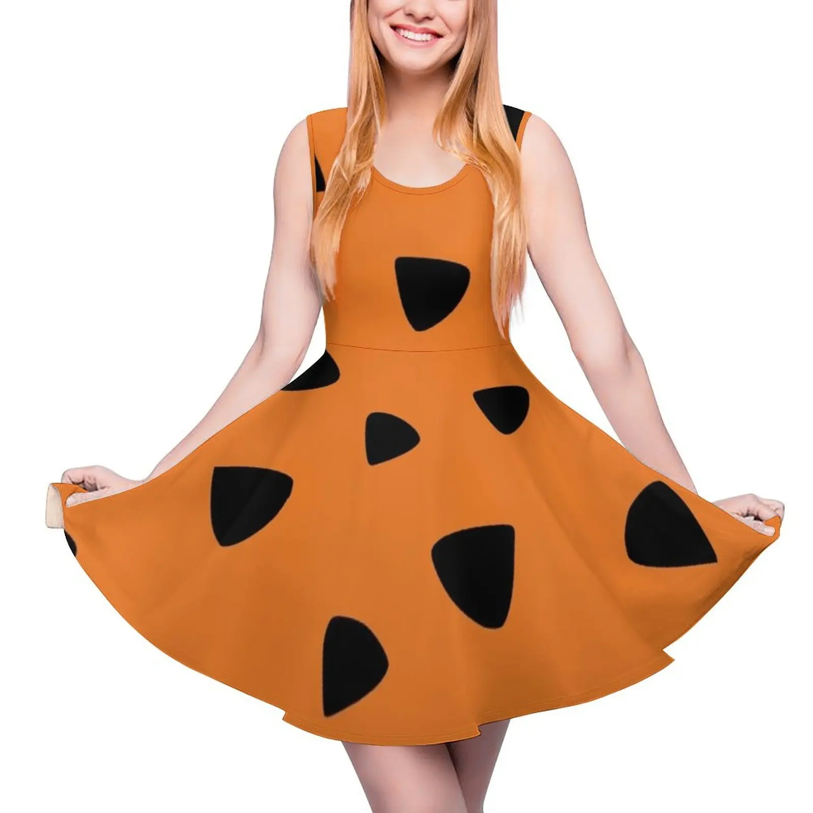 

Flintstones Texture Sleeveless Dress elegant women"s sets women"s clothing trend 2024 Women"s long dress