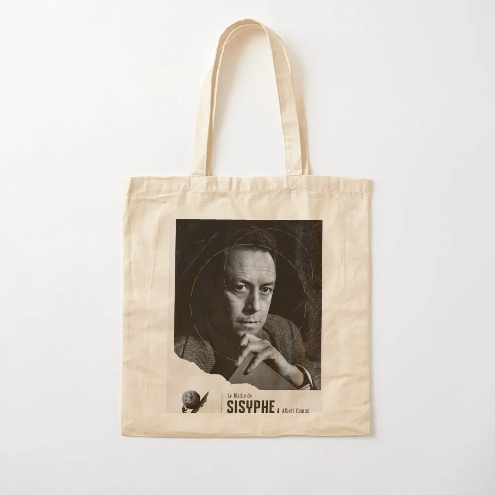 

The Myth of Sisyphus by Albert Camus Tote Bag canvas tote bags Fabric bag