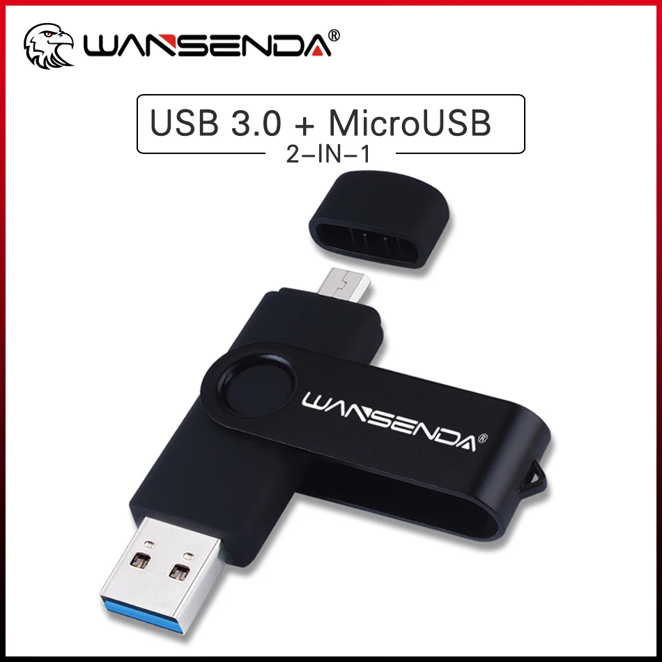 

WANSENDA флеш-накопитель USB 3,0, 16 ГБ, 32 ГБ, 64 ГБ, 128 ГБ, 256 ГБ