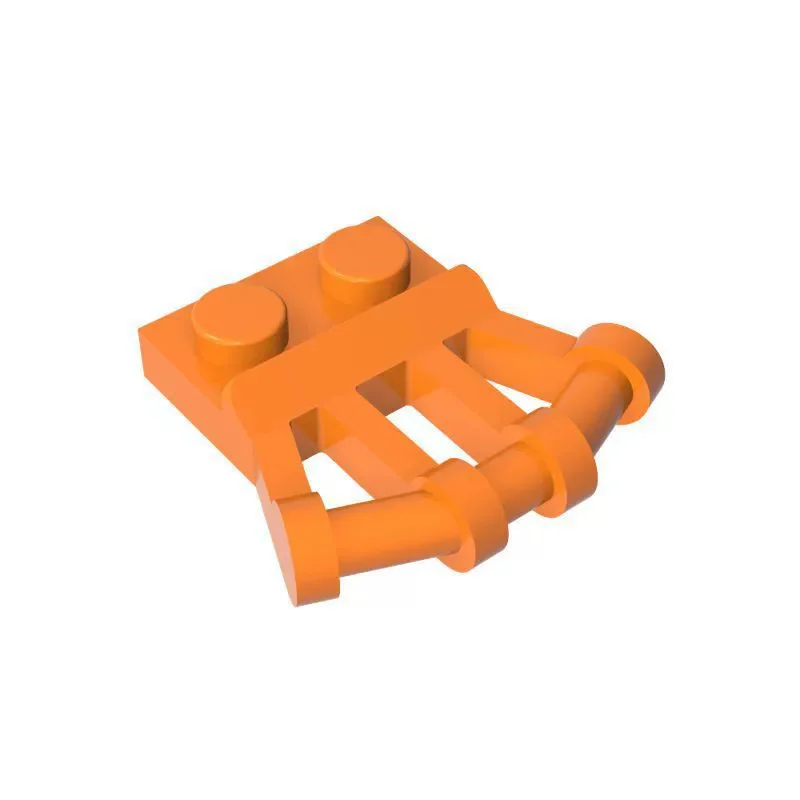 50pcs 92692 Modifed 1x2 Building Blocks Kit With Angled Bar Handle On Side Bricks Particle Toy Children Birthday Xmas Gifts