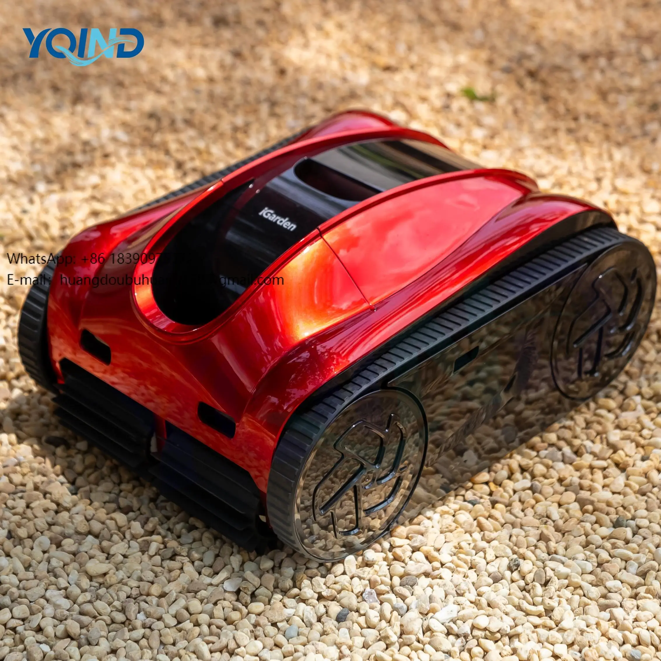 Robot Limpiafondos de Piscina de Alta Gama KPRO150, Batería de Larga Duración, Gran Succión, Control Inteligente, Aspiradora Automática para Exteriores