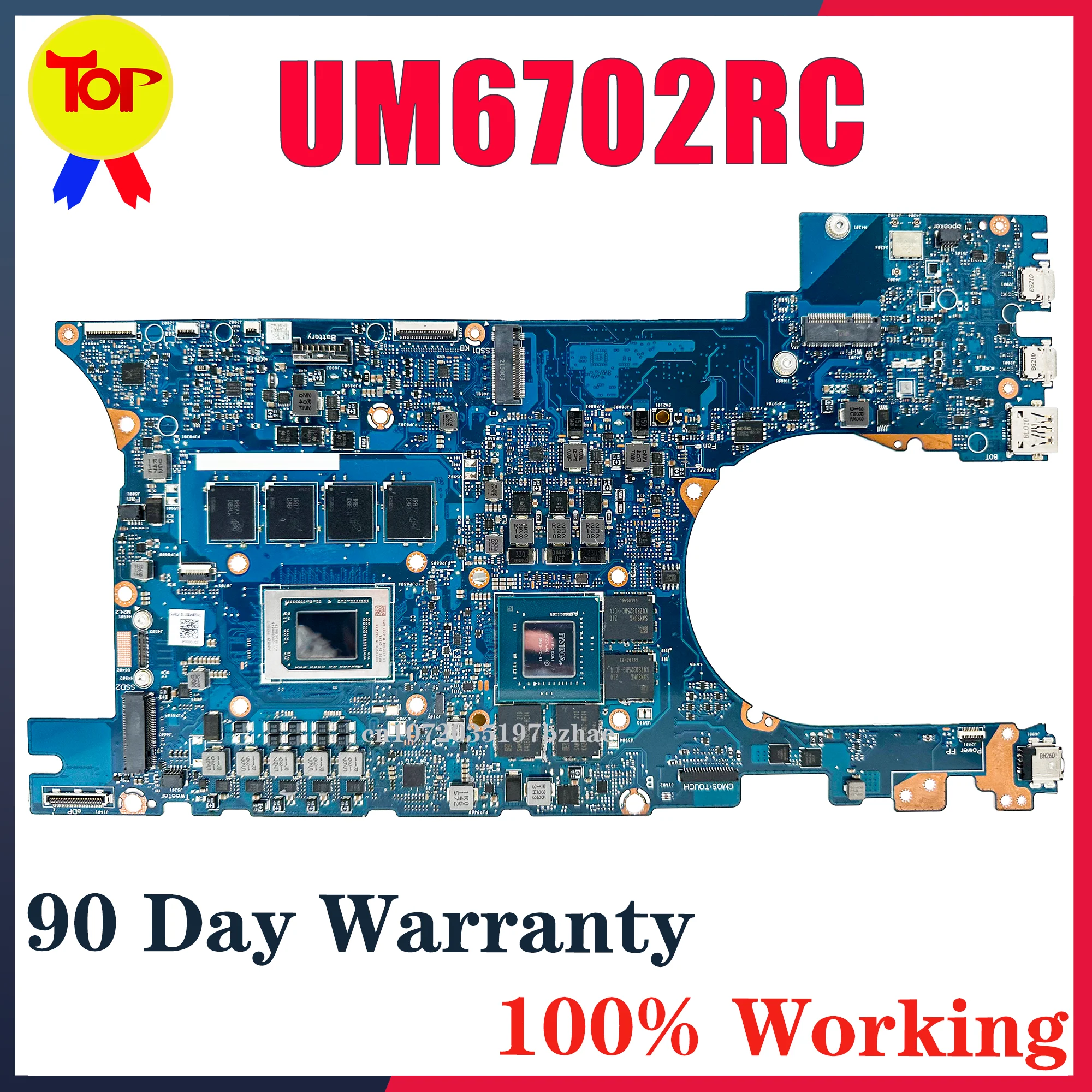 

KEFU UM6702 Mainboard For ASUS UM6702RC UM6702RA UM6702R Laptop Motherboard R5-6600H R7-6800H R9-6900H RAM-8GB/16GB/32GB