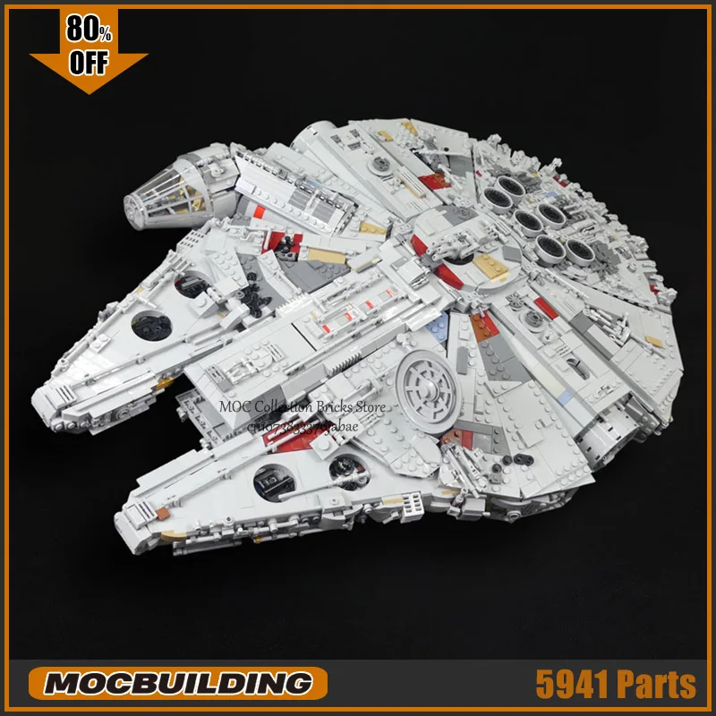 UCS Space Battle Spaceship MOC Building Blocks Starfighter Technology Bricks Legendary Spacecraft Toys DIY Assembly Xmas Gifts