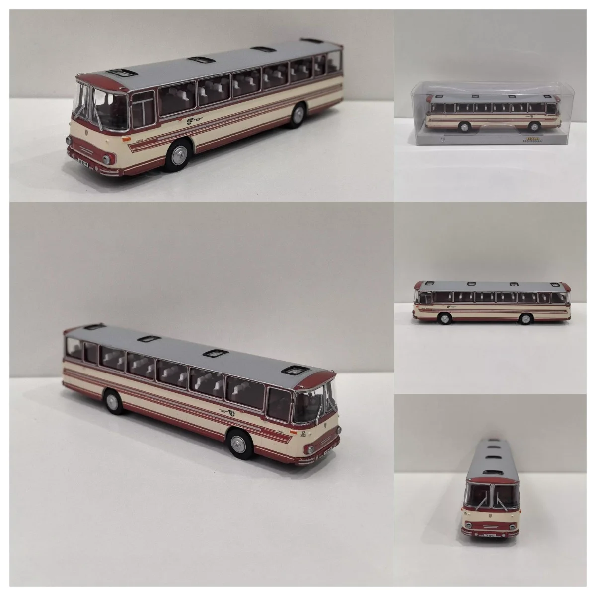 

Модель автобуса Fleischer S5 в масштабе 1:87 от BREKINA HO, 1 шт., пластик