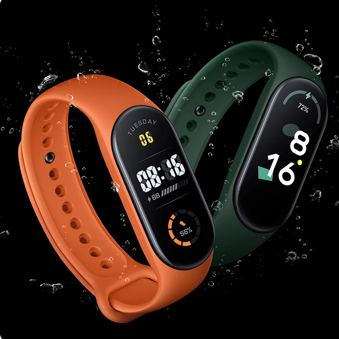 Xiaomi Mi Band 7 Phiên Bản Toàn Cầu Thông Minh Thể Thao Ban Nhạc Năm 1.62 "AMOLED Sạc Từ Tính 120 Chế Độ Tập Luyện Oxy Trong Máu Giám Sát