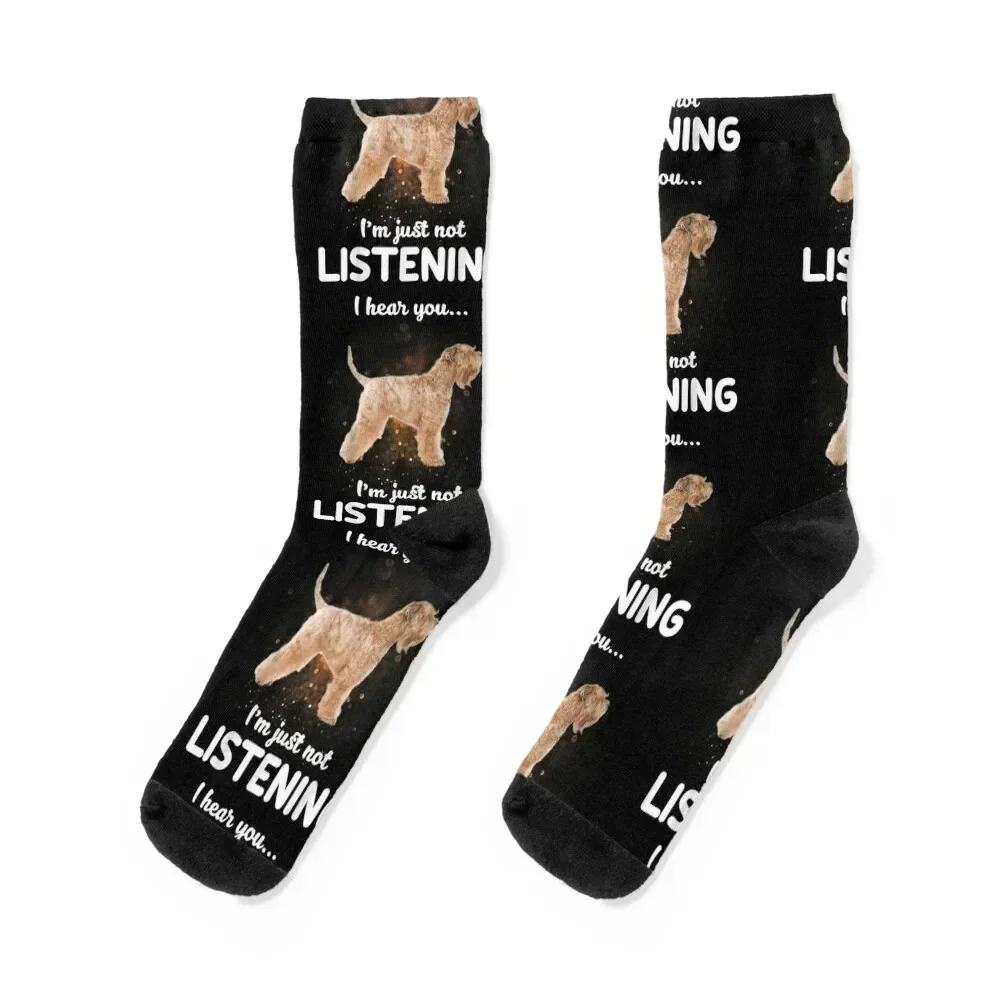 

Funny Coated Wheaten Terrier Socks gifts kawaii heated Socks For Men Women's