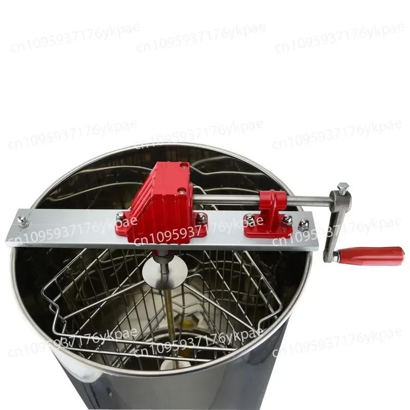 3 Frame Stainless Steel Manual Honey Shaker with Bracket Honey Separator Sugar Beekeeper Beekeeping Tool