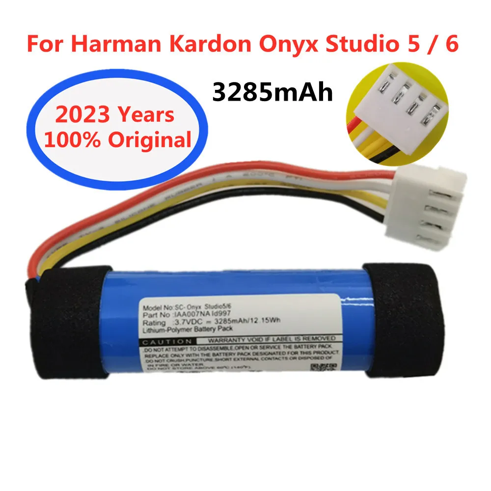 

New Original 3285mAh Harman/Kardon IAA007NA ID997 Player Speaker Battery for Onyx Studio 6 Onyx Studio 5 Loudspeaker Bateria