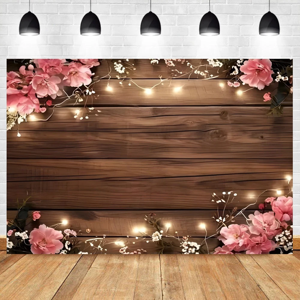 البني لوحة خشبية خلفيات للتصوير الفوتوغرافي استوديو الصور البني الداكن الطابق الدعائم الأطفال صورة الخلفيات تخصيص حجم كبير