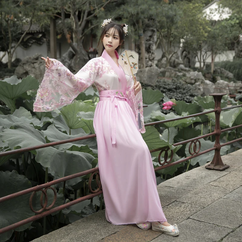 Ele traje chino antiguo Hada estudiante danza clásica actuación otoño 2020 escenario Faion señoras ropa tradicional