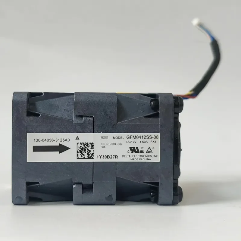 for Delta GFM0412SS-08 4056 Fan 12V 4.5A High Performance Cooling Fan Replacement Part for Electronics and Industrial