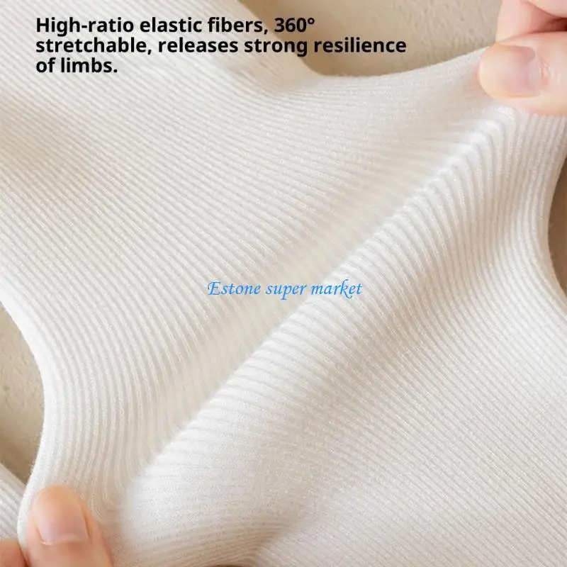 090B Winter Fleece Lined Leggings for Active Girls Soft Thermal Underlayer Trousers Cold Weather Play Clothes