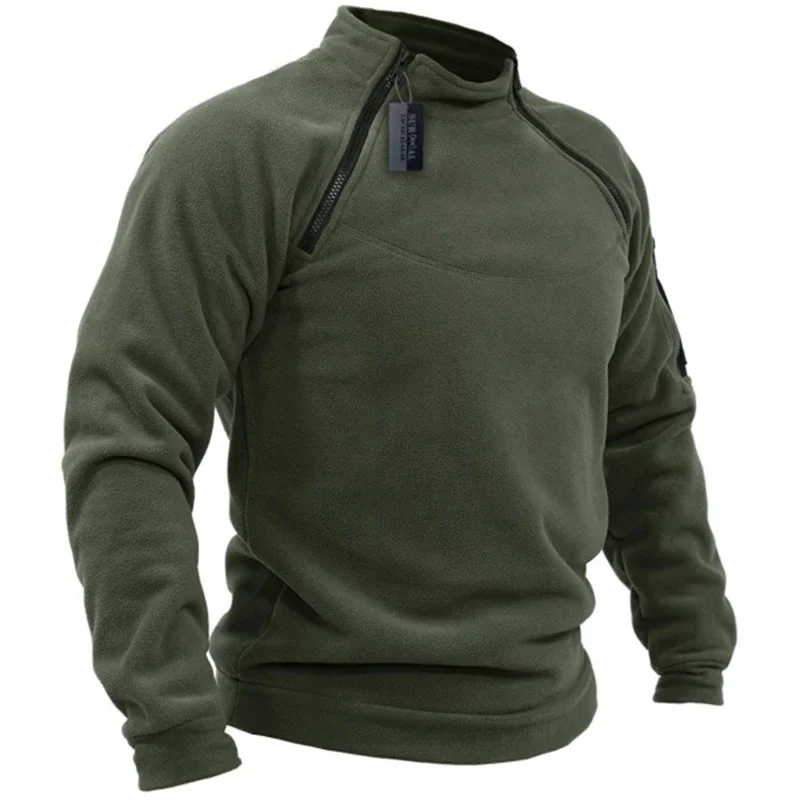 Uniforme militar cálido de lana para invierno, camisa táctica de caza Softair, uniforme de fuerzas especiales de combate, jerséis, ropa interior