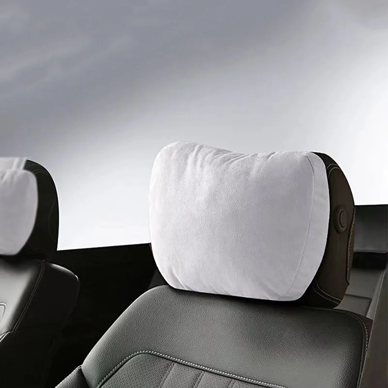 Reposacabezas de coche de alta calidad, asiento de soporte para el cuello, almohada suave para Land Rover, Mercedes Benz, Kia, Porsche, Audi, BMW,