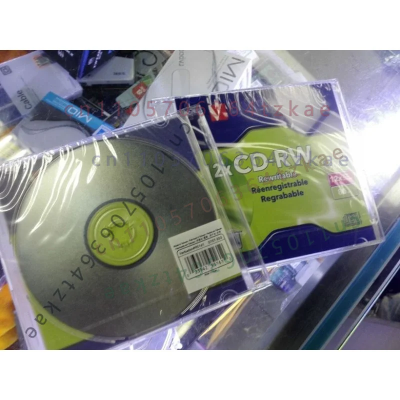 For Verbatim 12X CD-RW Blank Disc Single Pack 700MB Rewritable CD Disc Repeated Burnable CD