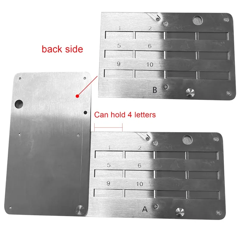 Wallet Cold Wallet Crypto Seed Phrase Storage Mechanical Code Recorder Private Key Recovery Cold Storage Backup 24 Words