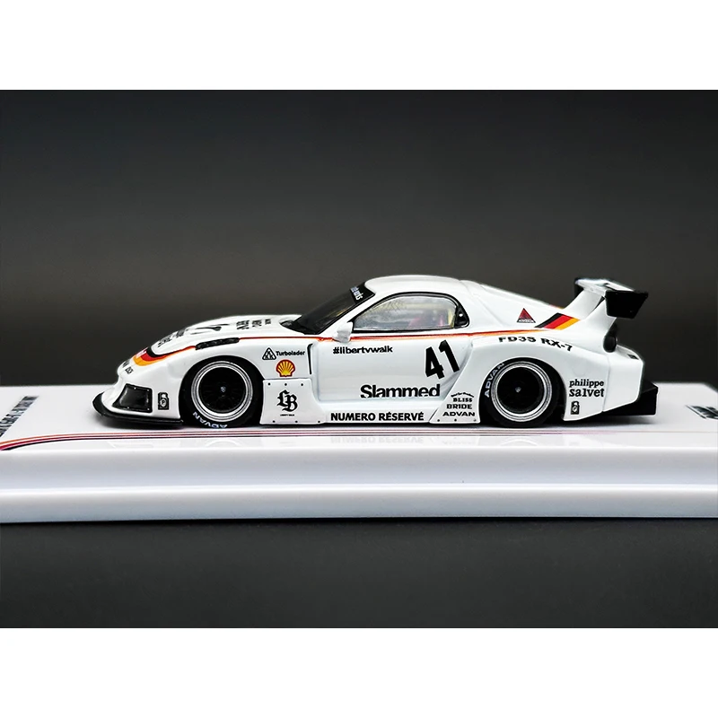 Inno auf Lager 1:64 lbwk rx7 fd3s Super Silhouette Shell Diecast Diorama Auto Modell Sammlung Miniatur Spielzeug