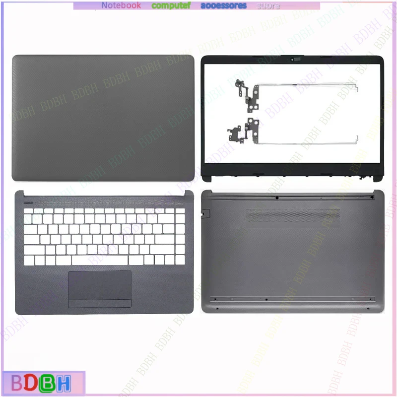 For HP 14-CF 14-DF 14-DK 14-DP 14S-CR 14S-CF 240 G8 245 G8 340 G5 TPN-I130 I135 LCD Back Cover Bezel Palmrest Bottom Case Gray
