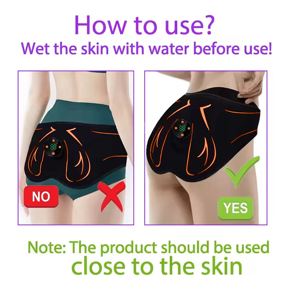 جهاز تدليك الورك الذكي الجديد EMS-Butt-Lifter Butt-Massager لنحت الجسم وتنغيم الخصر للاستخدام المنزلي