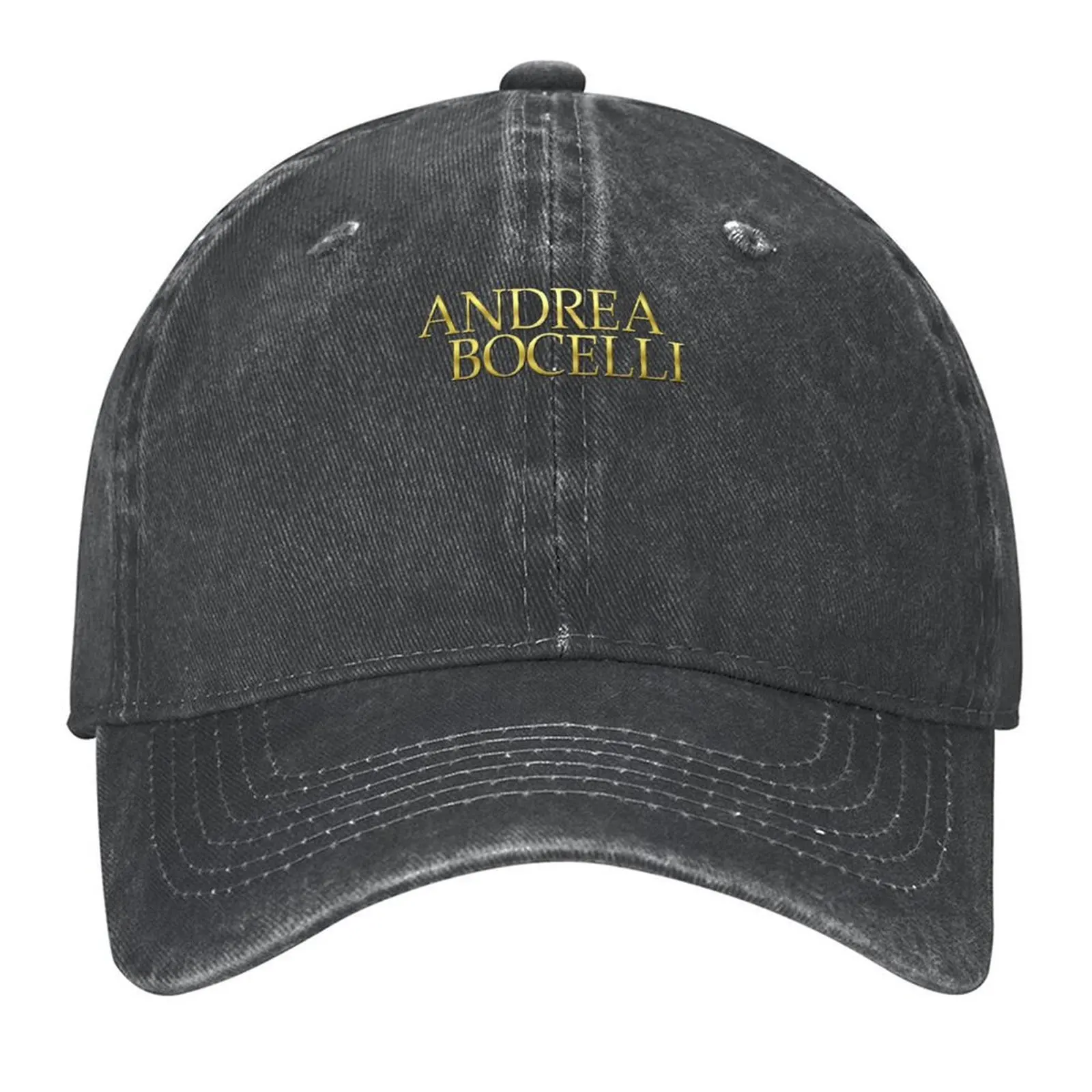 

Andrea Bocelli logo Baseball Cap Trucker Cap black Uv Protection Solar Hat Luxury Cap Hats Man Women's