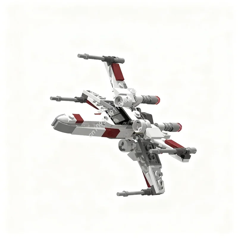153pcs MOC Star Battle Mini X Wing 1 Model Building Blocks Architecture Toys Creative DIY Idea Christmas Gifts Education Kids