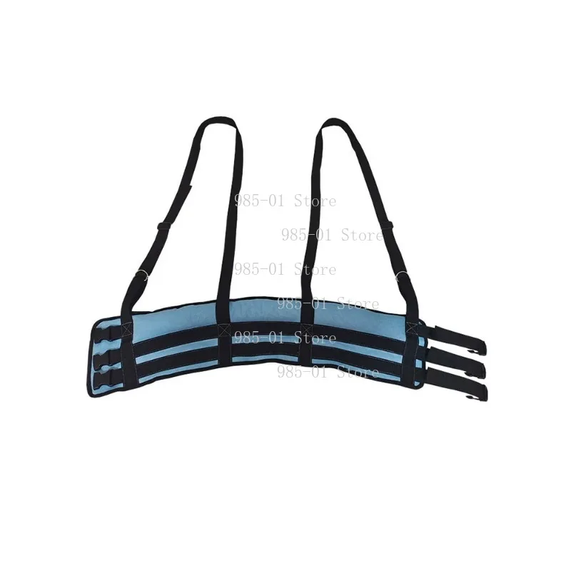 Lumbar Traction Belt Sling, Thickened Spinal Decompression Harness for Back Pain Relief Waist Stretching