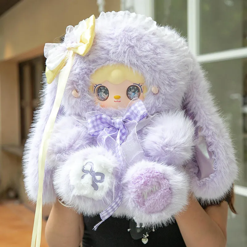 Genuine Yooki 1000% Fluffy Fantasy Cute Blind Box Plush Doll Collectible Soft Stuffed Mystery Box Toy Birthday Gift For Fans - view 5