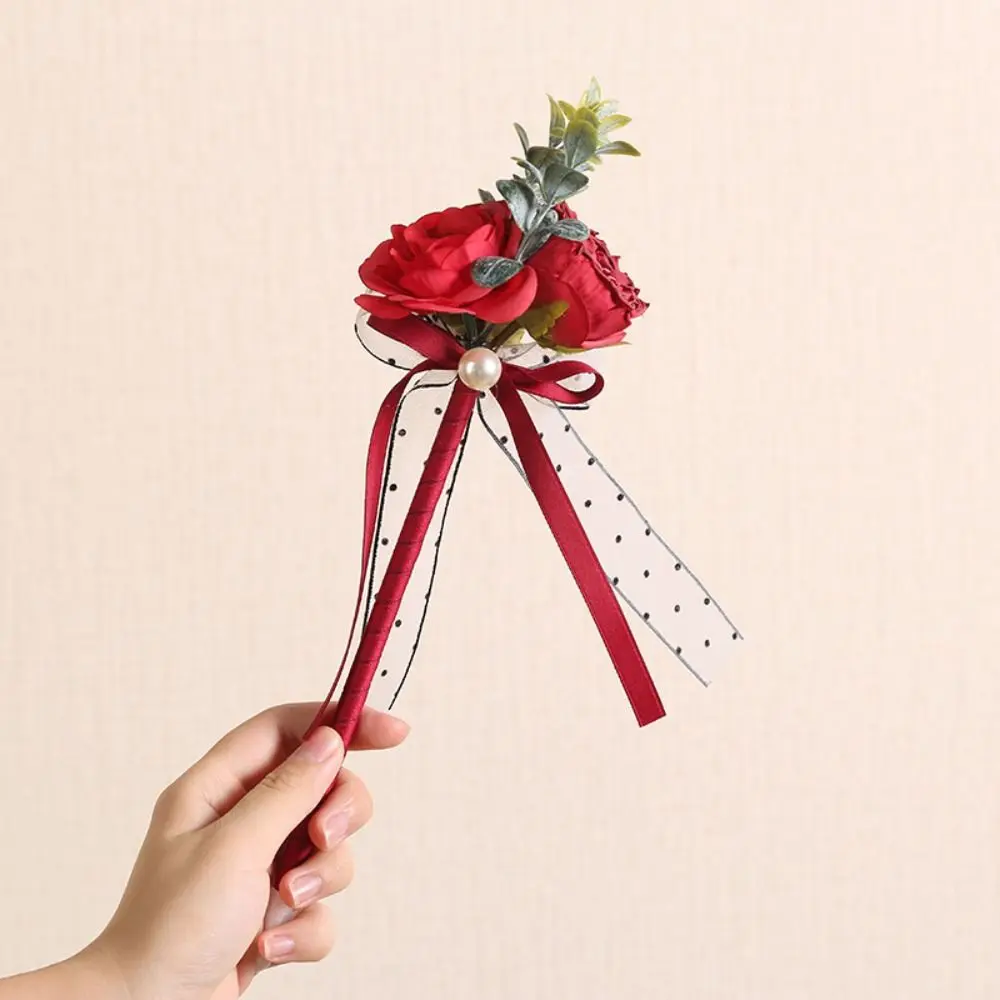 Fairy Quick Dry High-End Gifts For Teacher Writing Signing Pen Simulation Flower Pen School Office Supplies Rose Flower Gel Pen