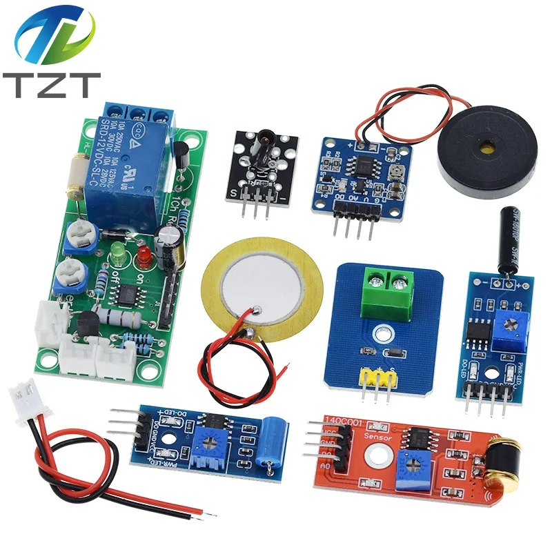 Piezoelectric Shock Tap / Ceramic Piezo / 801s Shake / SW-420 / SW18010P / SW-18015P Vibration Switch Sensor Module For Arduino