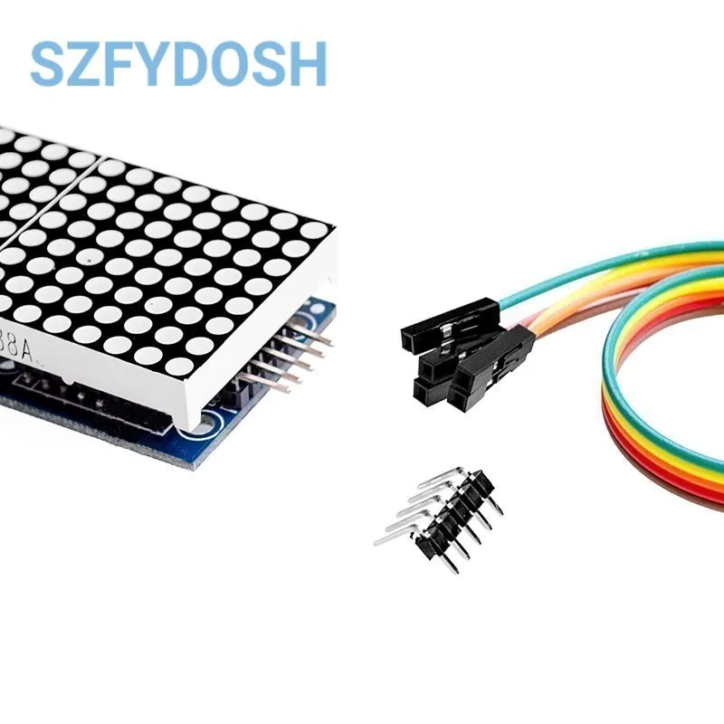 Módulo MAX7219 de matriz de puntos 4 en pantalla - imagen 3