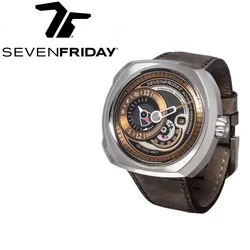 SEVENFRIDAY watch Q2/02 men's fully automatic mechanical watch Q series waterproof fashion men's watch luxury brand mature men