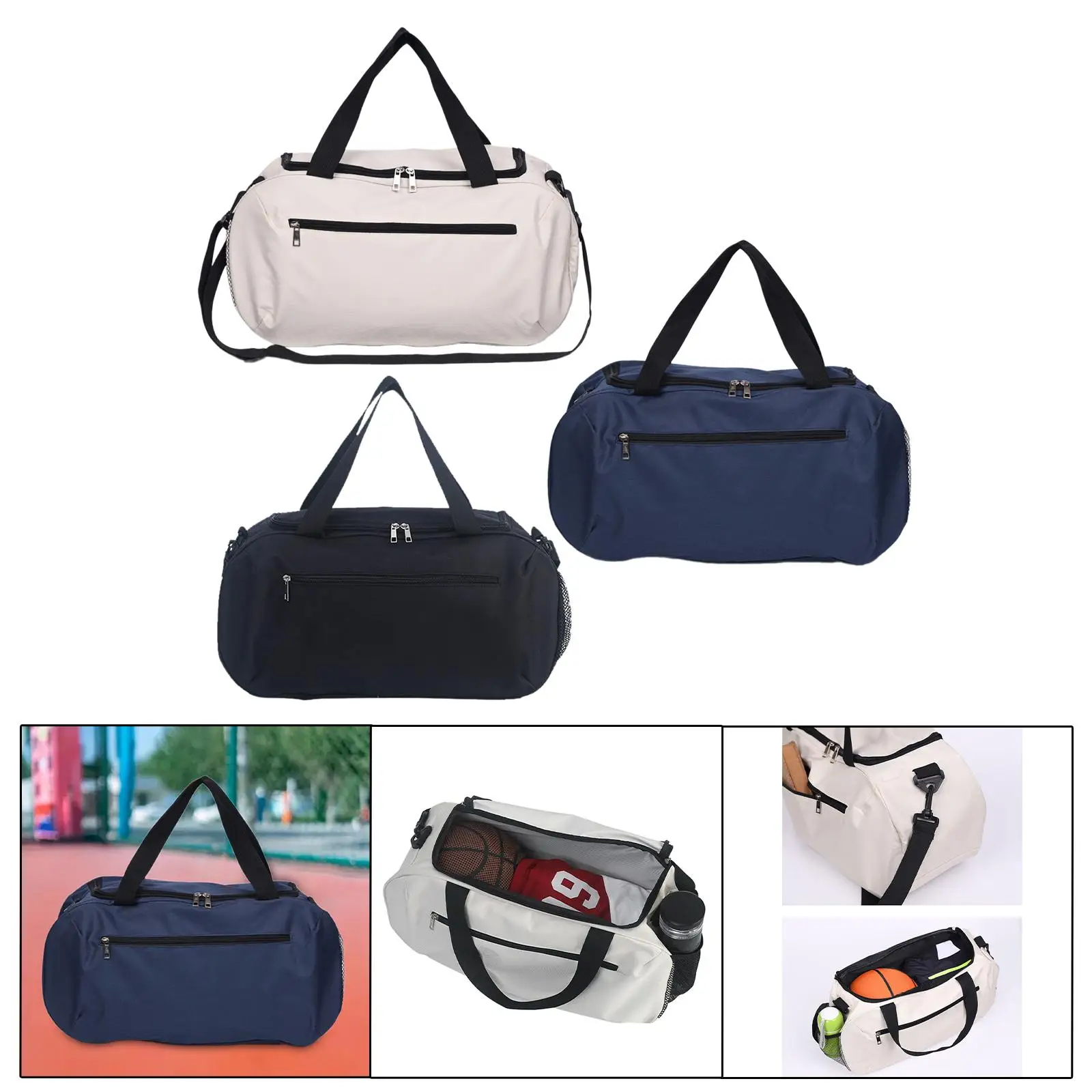 Sports Gym Bag Large Capacity Travel Duffle Bag for Outdoor Yoga Exercise