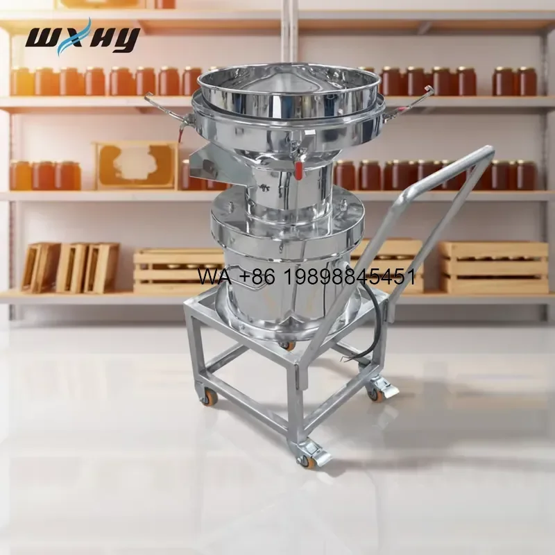 Wmwmnu for Hanyang HY-450 Compact Rotary Filter for Honey and High Viscosity Liquids 380V 1 Year Warranty