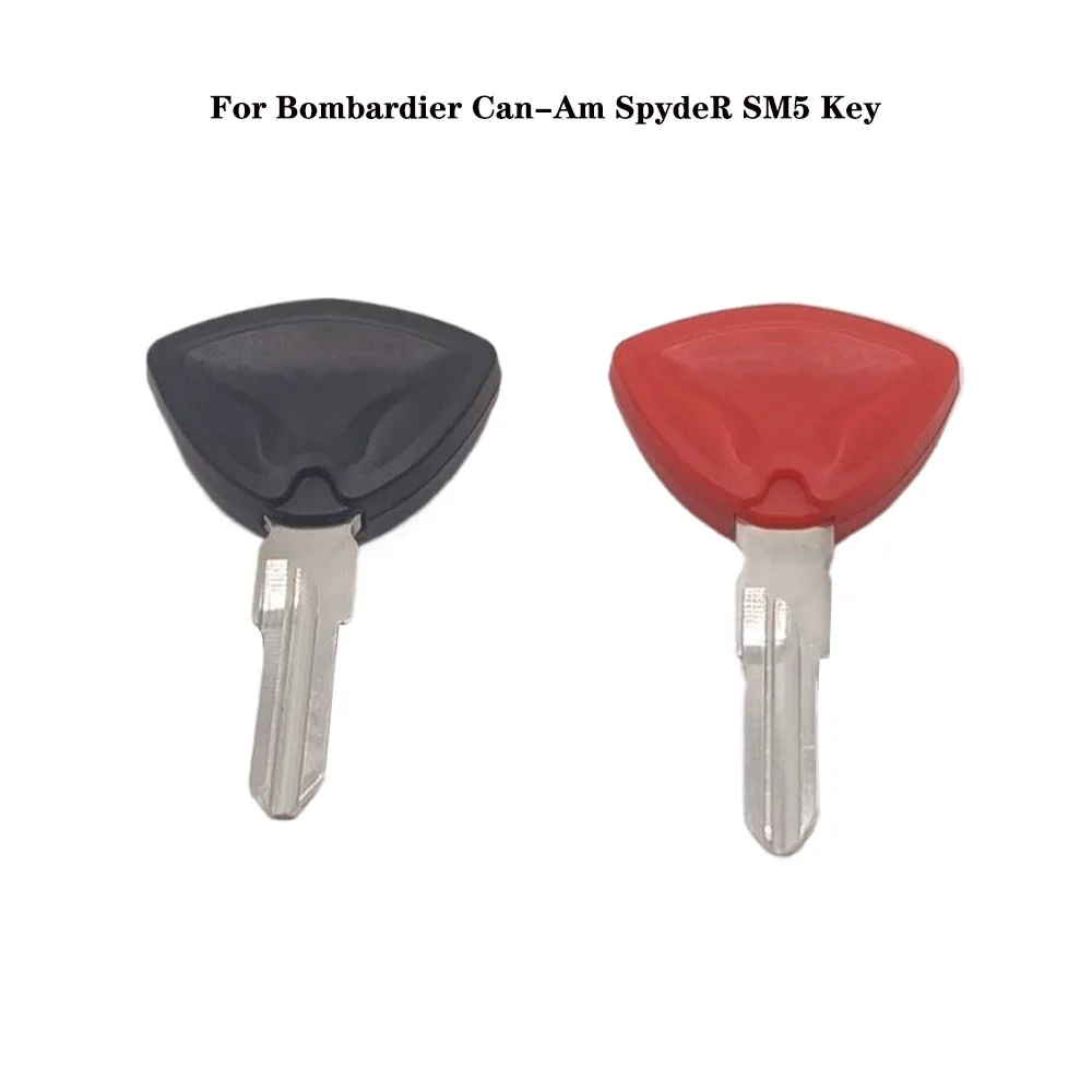 2 Stuks Motorfiets Sleutels Blanco Sleutel Ongesneden Mes Geschikt Voor Bombardier Can-Am Spyder Sm5