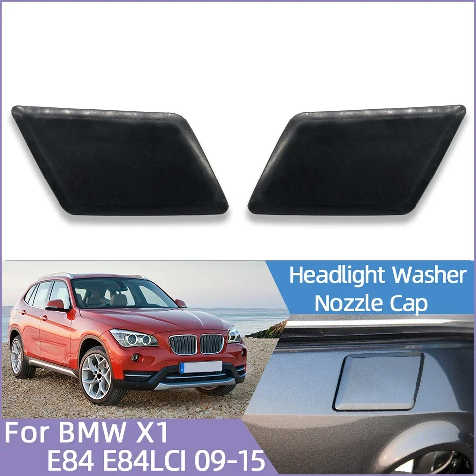 

Headlight Washer Nozzle Cover Cap Bumper Cleaner Shell Lid For 2009-2015 BMW X1 E84 E84LCI 51112993585 51117347661