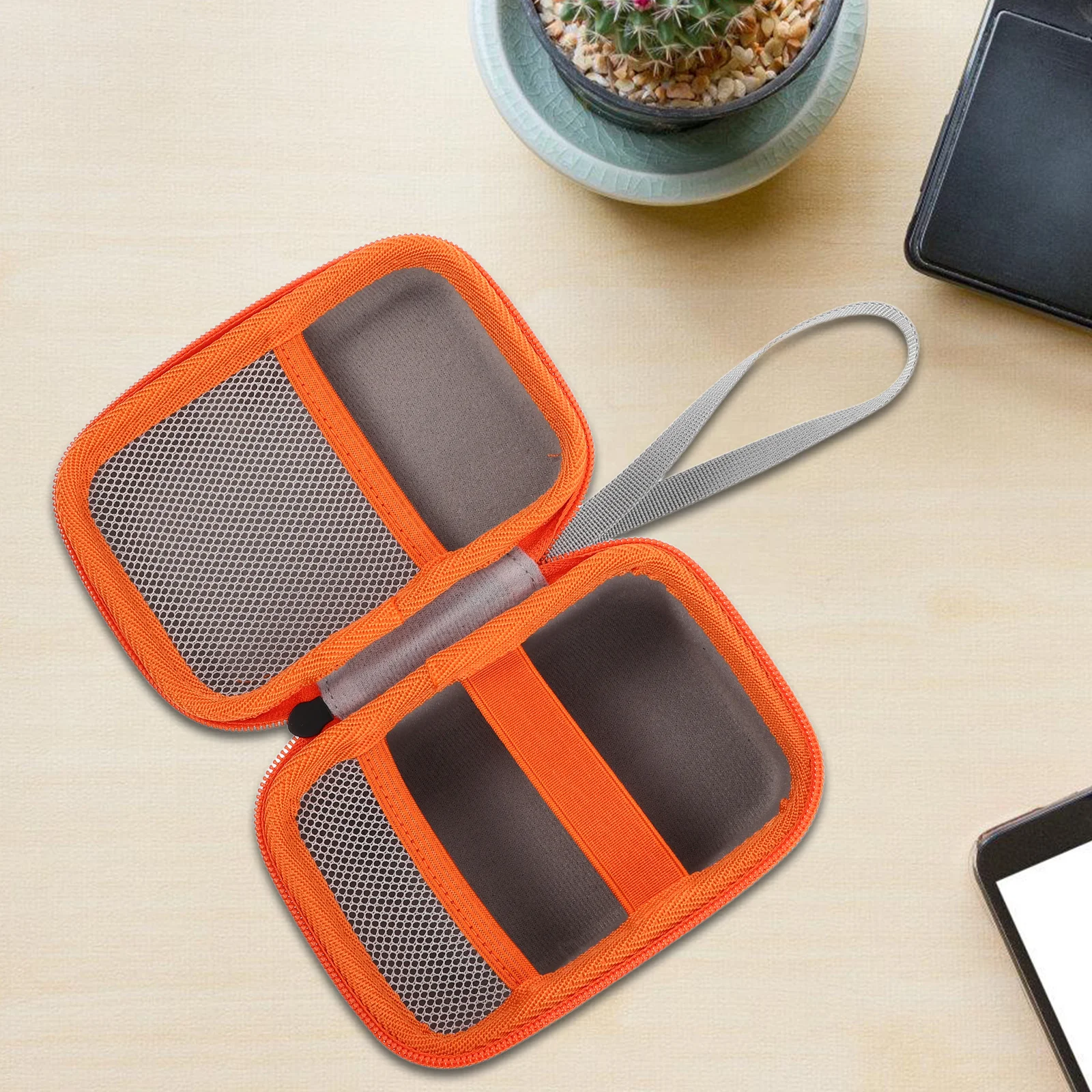 حقيبة مشغل الموسيقى الصغيرة المحمولة إيفا هارد شل حافظة جهاز الصوت تخزين حامل السفر لاعب حامي الحاويات الراديو #6