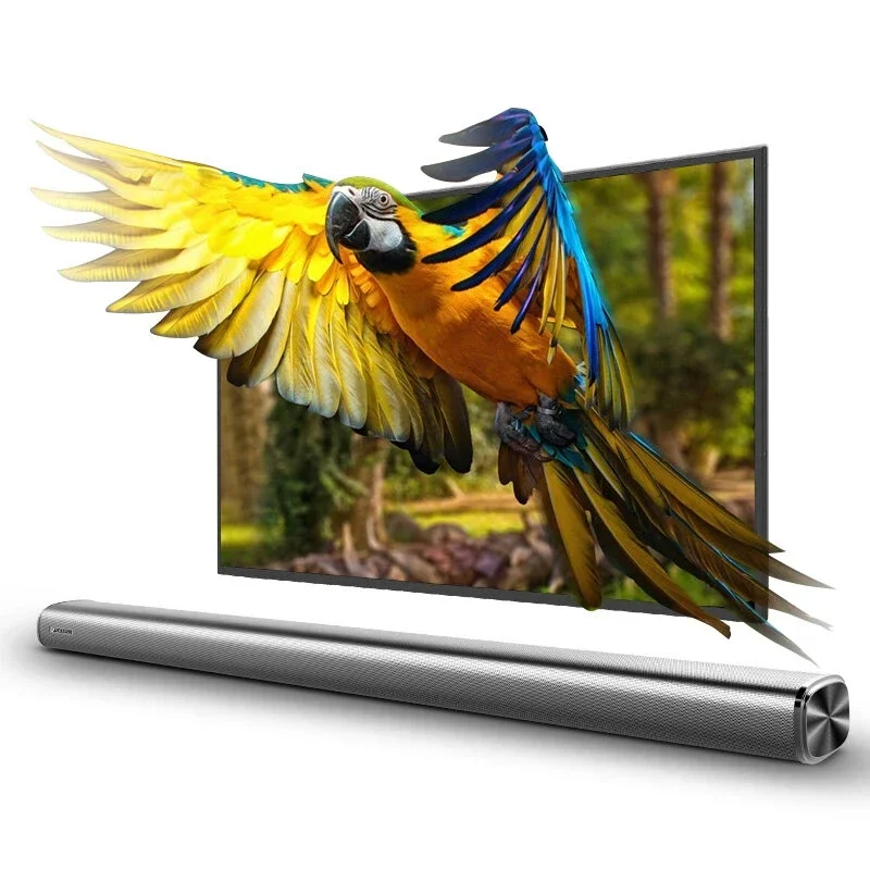 사운드바 홈 시어터 TV 오디오 5.1 Bluetooth Dsektop 스피커 80W 고출력 거실 벽걸이형 원격 제어 완전