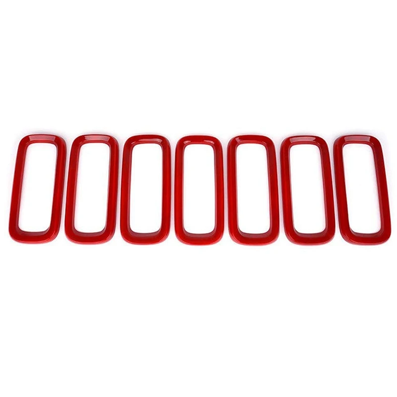 

Hot-A80P-Front Grill Grille Inserts For 2016-2018 Jeep Renegade