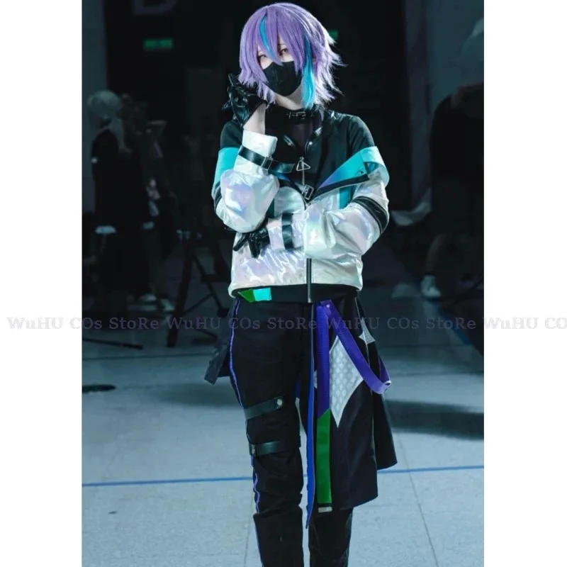 

Костюм Yiyi Камиширо Руи, игровой проект Sekai, нарядный праздничный костюм для косплея, пальто, рубашка, брюки, парик для женщин и мужчин, Хэллоуин, Cos