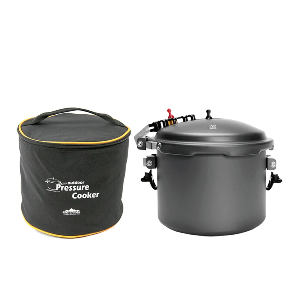 Mini Pressure cooker portable aluminum soup pot  Picnic outdoor travel hiking pan non-stick pan cooking tool gas stove cooker