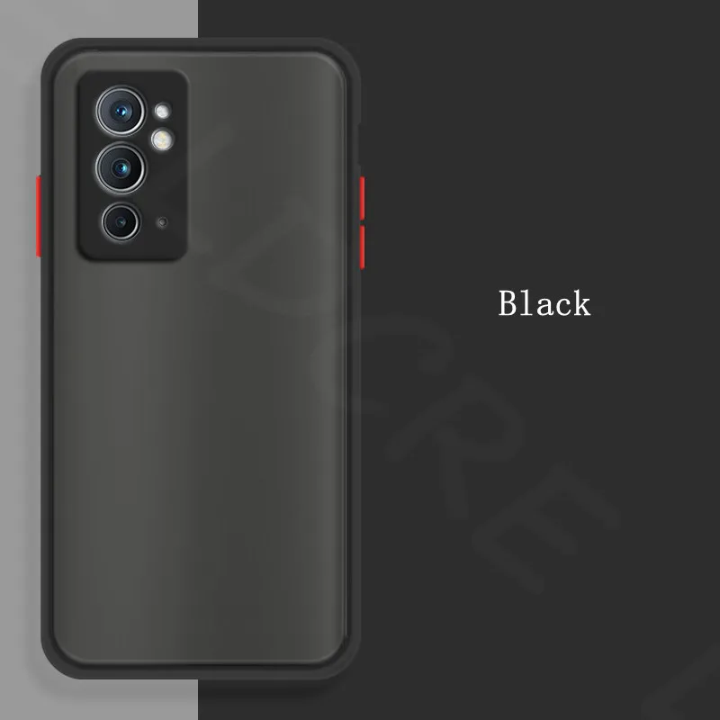 For OnePlus 9RT 5G Case for OnePlus 9RT 9R 9 Pro Coque Silicone Matte Translucent Shockproof Bumper Cover For OnePlus 9RT 9R 8T