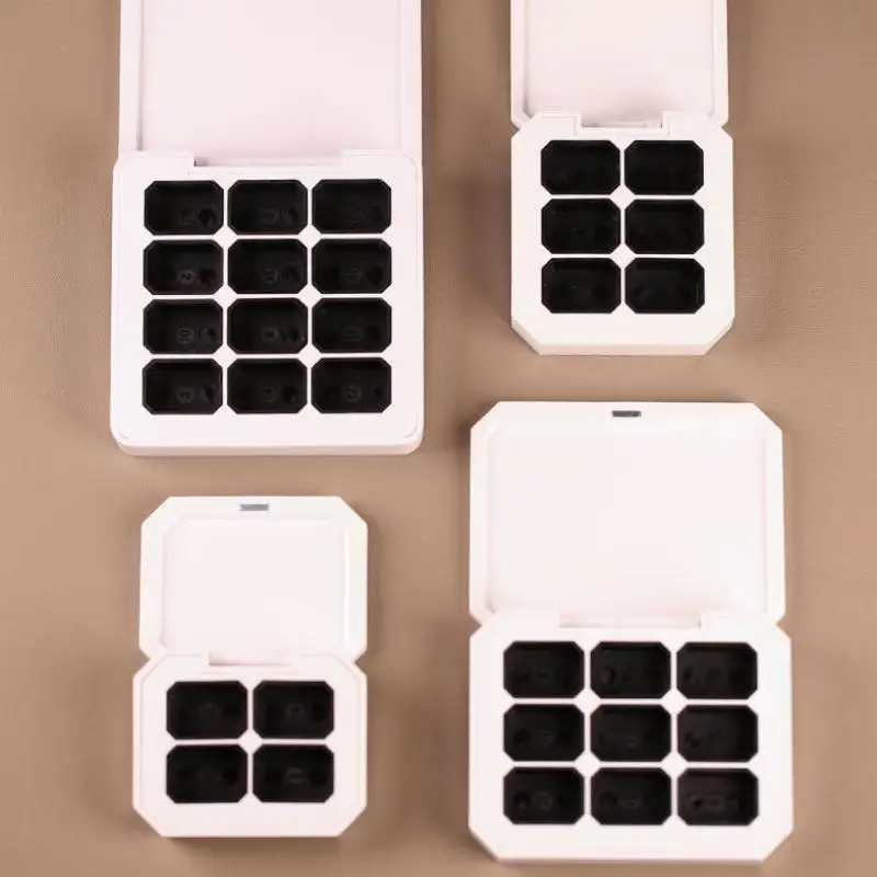 4/6/9/12 Grids Lege Magnetische Verpakking Voor Nagelmanicure DIY Snel Schilderen Gel Effen UV Vernissen Ombre Gel Nagellak