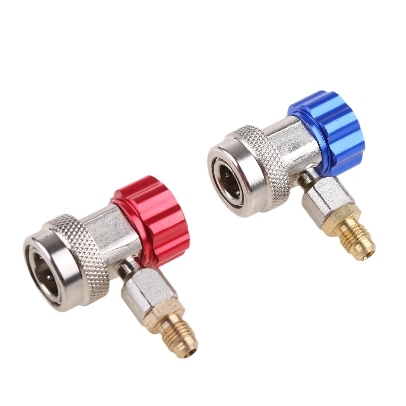 R134A Quick Couplers Adapters HIGH LOW Air Condition Manifold Connectors