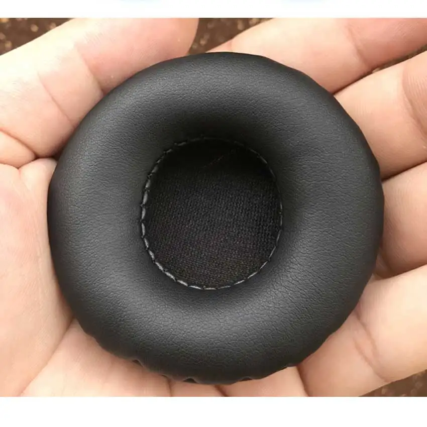 Almohadillas para los oídos, fundas para auriculares, cojín de espuma de cuero de esponja, 40mm, 50mm, 55mm, 60mm, 65mm, 70mm, 75mm, 80mm, 85/90/95/100/105/110mm, 1 Uds.