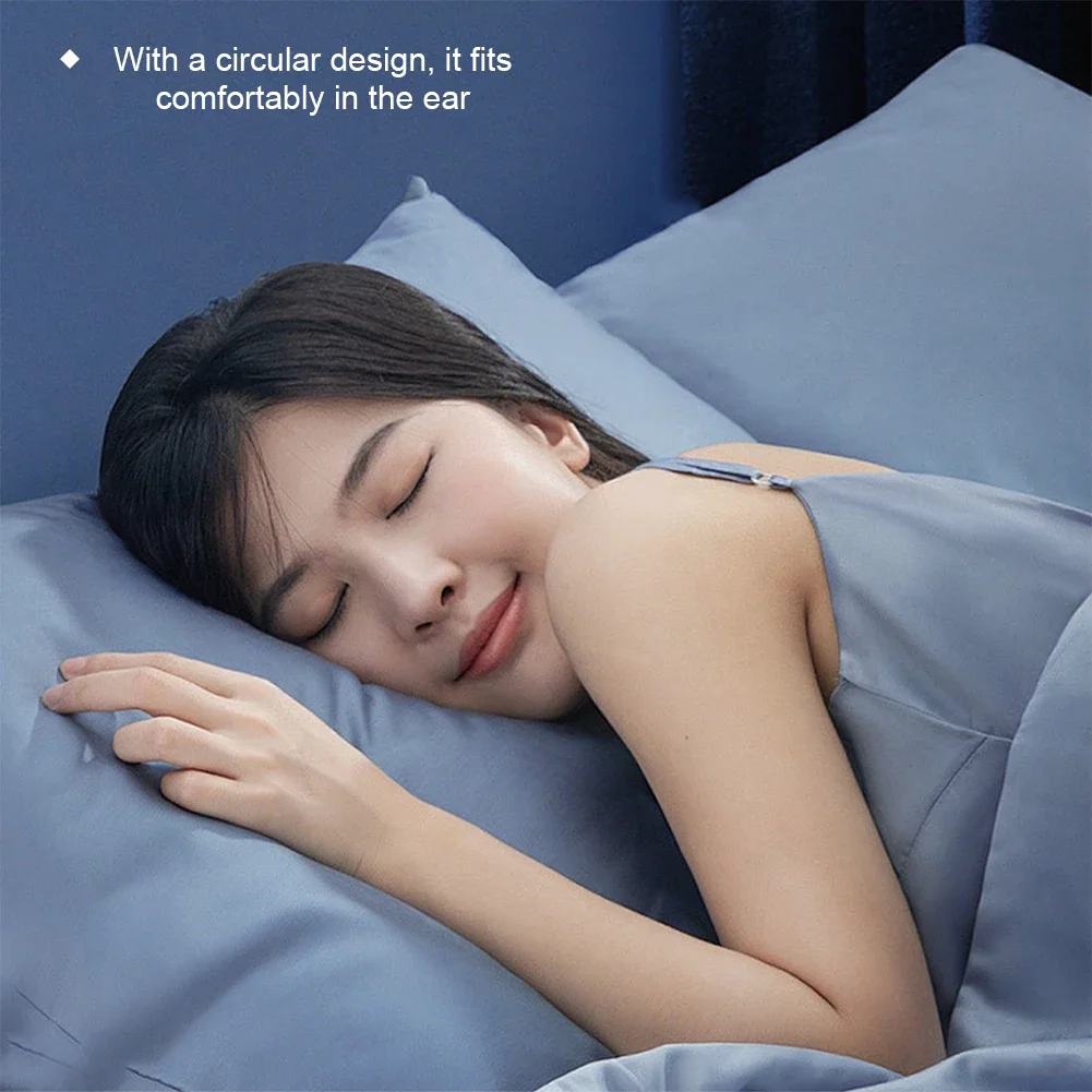 1 مجموعة 50dB إلغاء الضوضاء سدادات النوم قابلة لإعادة الاستخدام مريحة للنوم الحفلات دراسة العمل المحمولة هدية عيد ميلاد السباحة